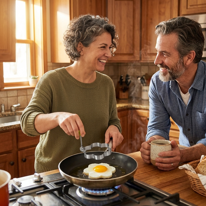 Crackle™ – Fun Shape Egg and Pancake Molds