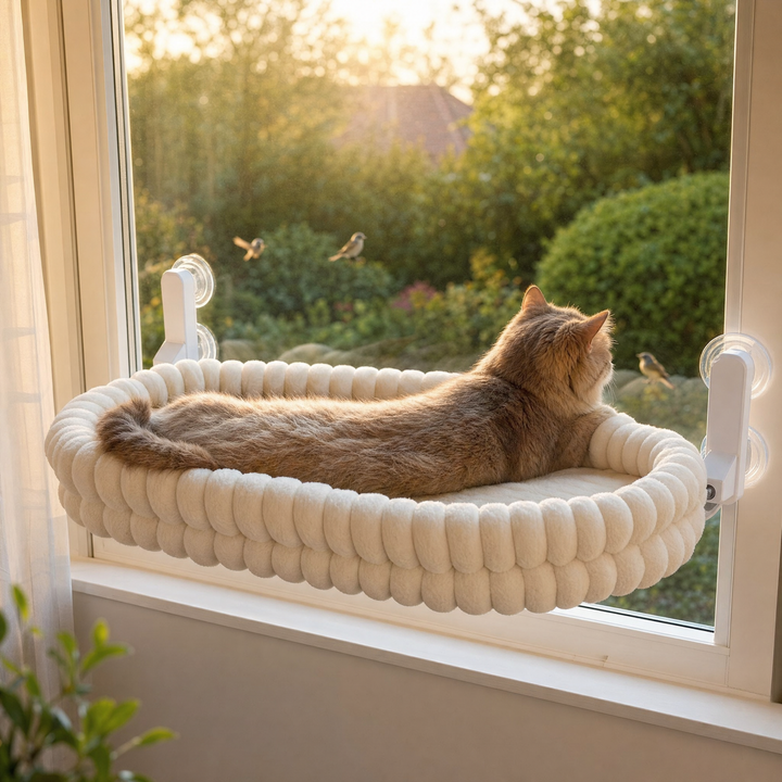 Lumiclaw™ – Foldable Window Cat Bed