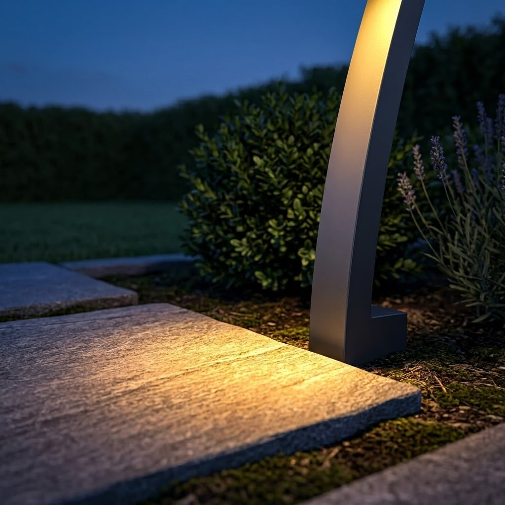 Glowfern™ – Sculptural Solar Pathway Lights (Set of 4)