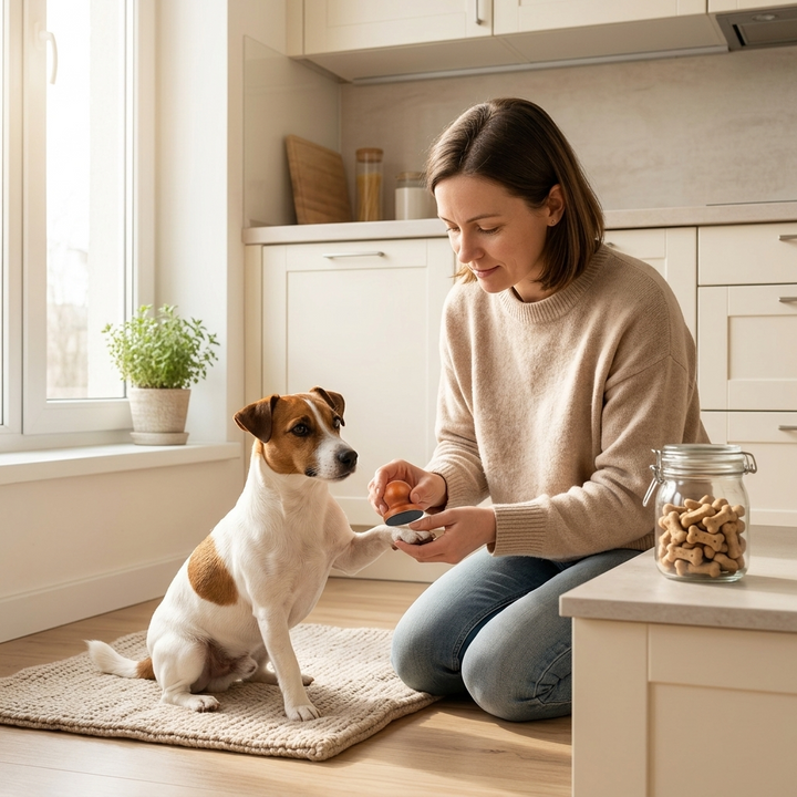 Pawsmooth™ – Silent Dog Nail File with 3 Sanding Pads