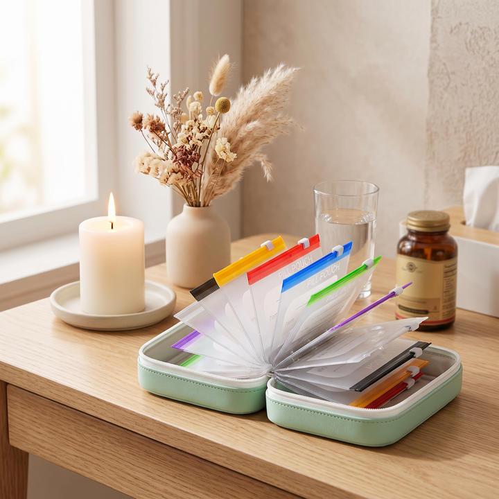 Pillory™ – Travel Pill Organizer
