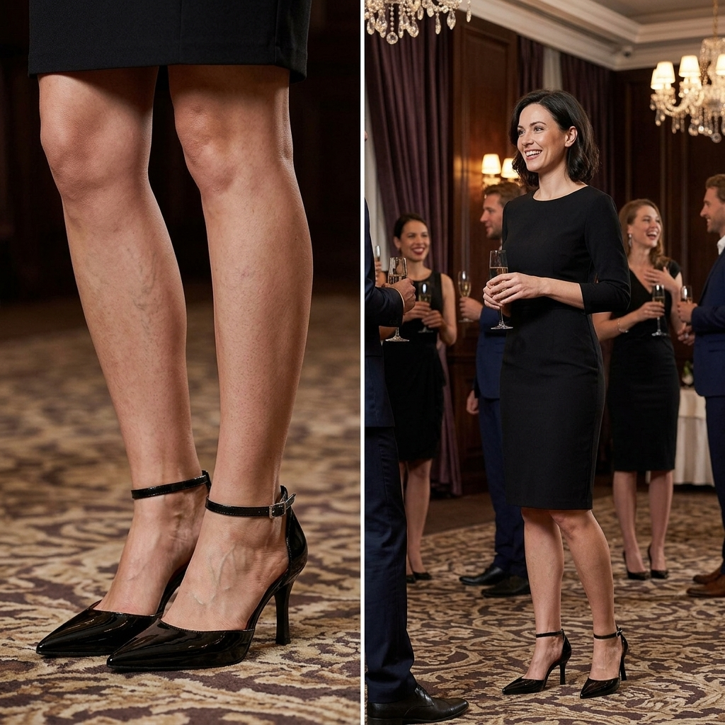 Lusoire™ – Glossy D'Orsay Stiletto Heels