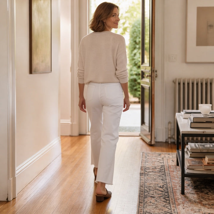 Archella – Woven Mules That Stay On When You Actually Walk
