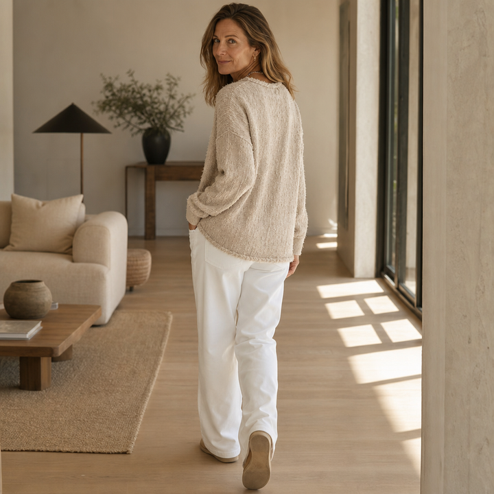 Marlwick – Chunky Knit Henley Sweater
