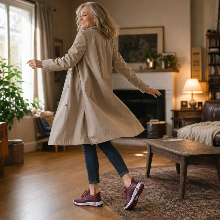 Warmstep – Water-Resistant Lined Walking Shoes