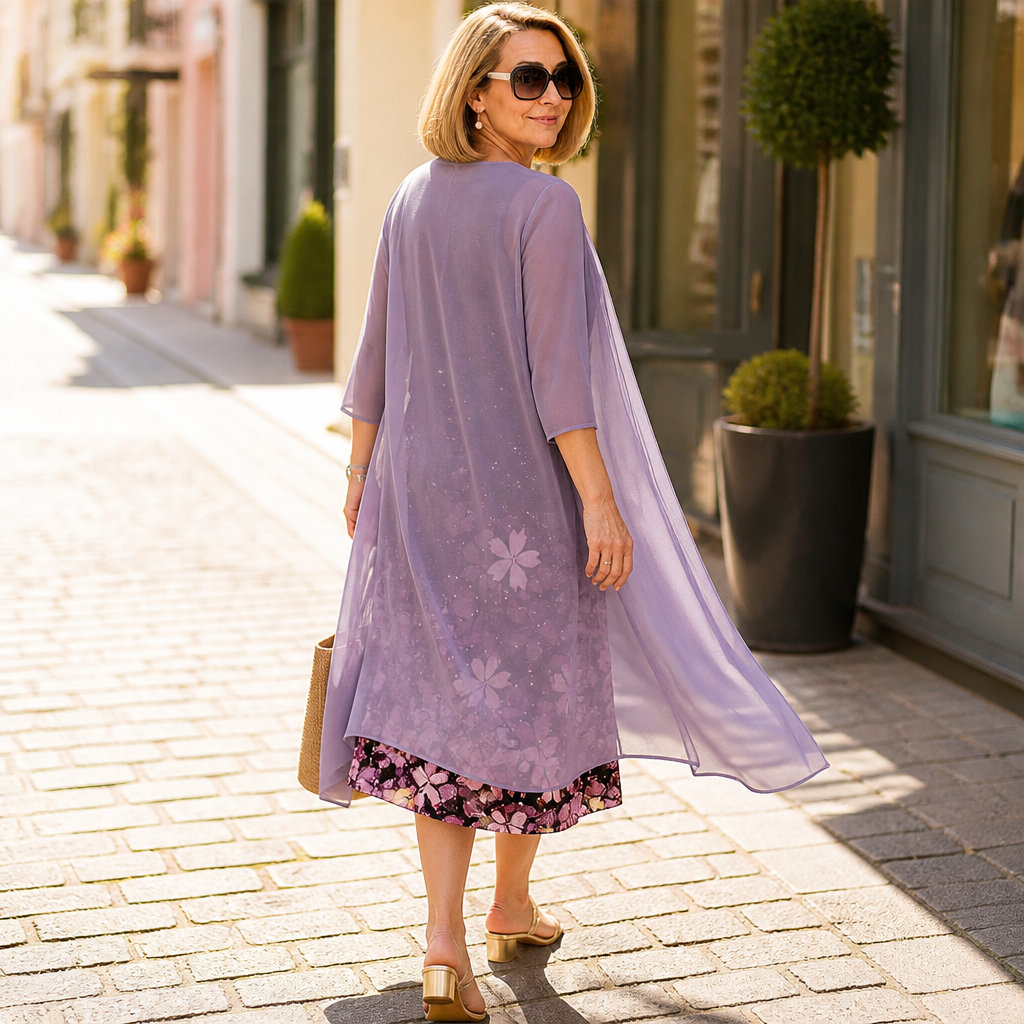 Bloomcast – Dress-And-Duster Set That Arrives Already Decided