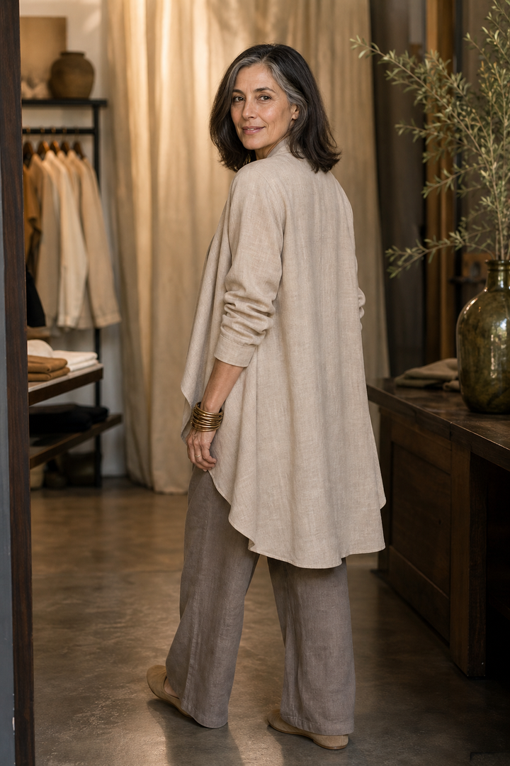 Wearbella – Relaxed Wide-Leg Three-Piece Blazer Set