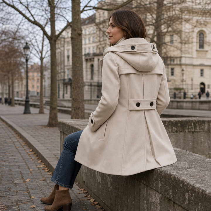 Mayfield – Double-Breasted Hooded Peacoat