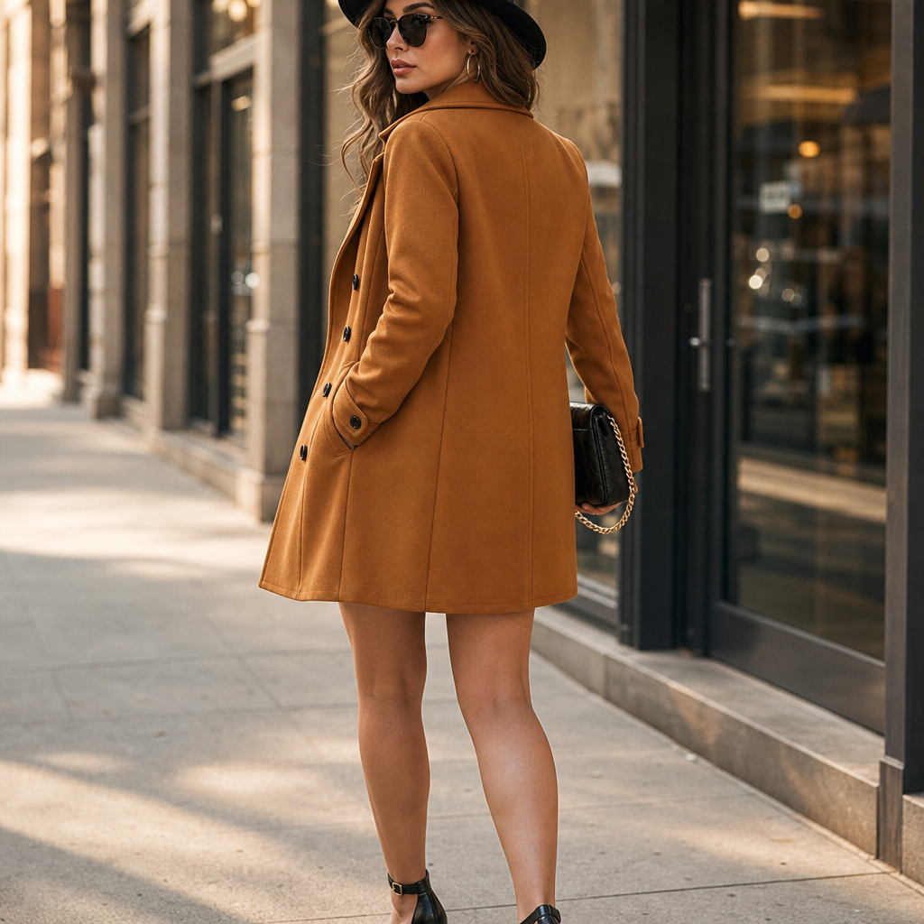 Overcoat & Co. – Relaxed Double-Breasted Wool-Blend Coat