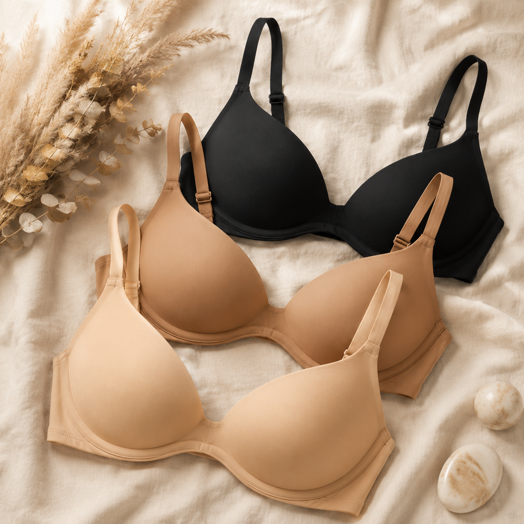 Veluna™ – Invisible Plunge Bra for Everyday Lift