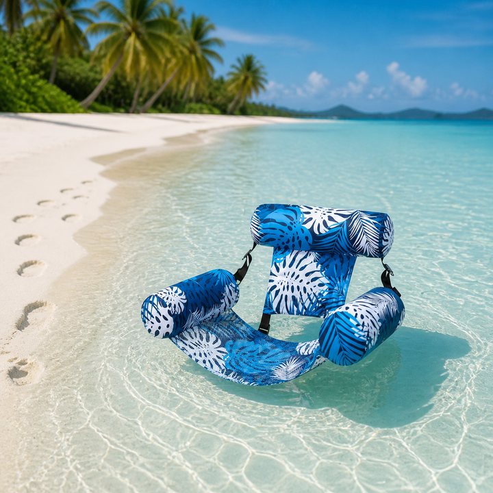 Driftly™ – Tropical Pool Lounger for Hours of Relaxation