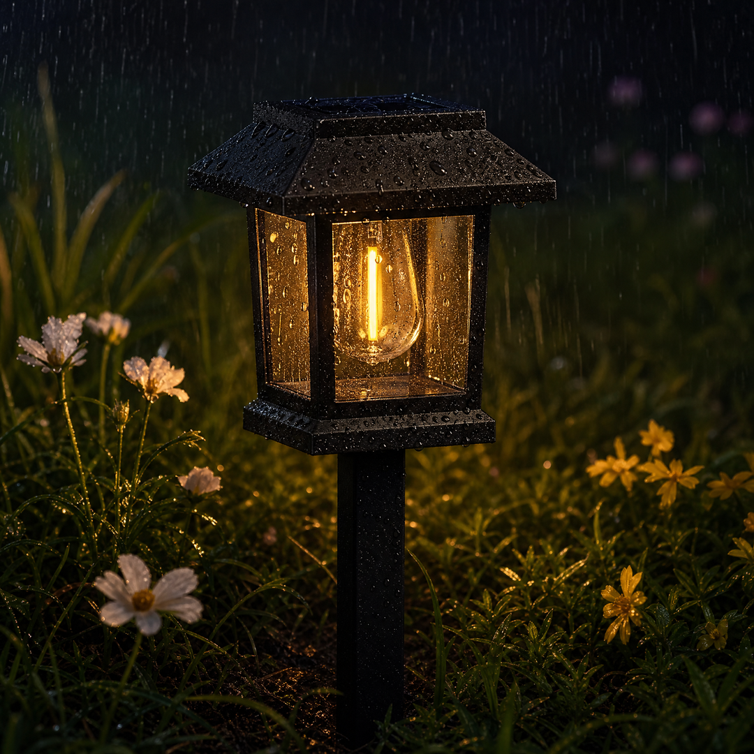 Lumeria™ – Vintage Solar Pathway Lanterns (2-pack)