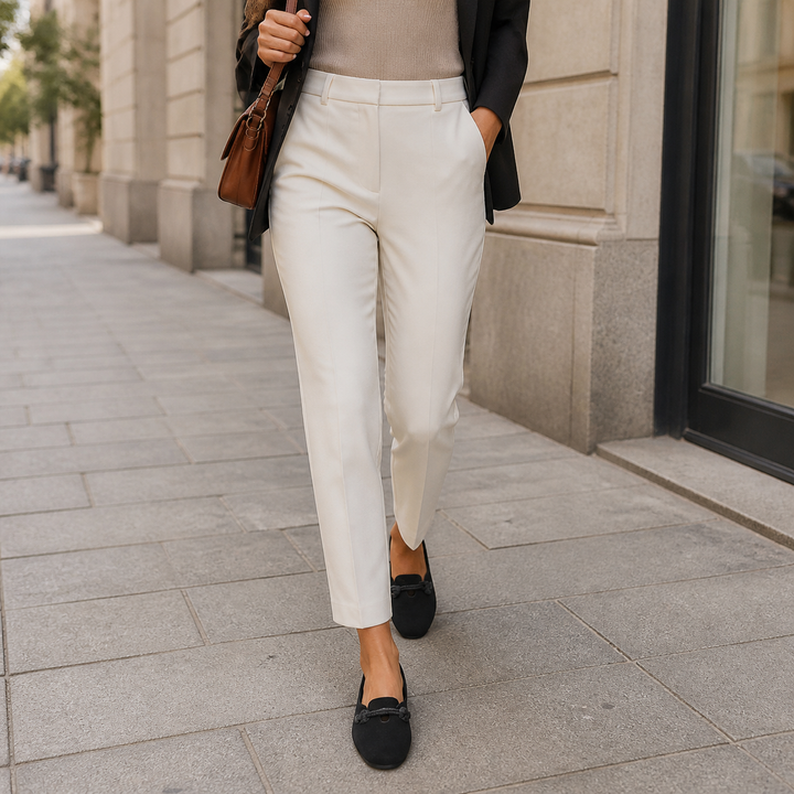 Sollea™ – Soft Suede Slip-On Flats with Rope Bow