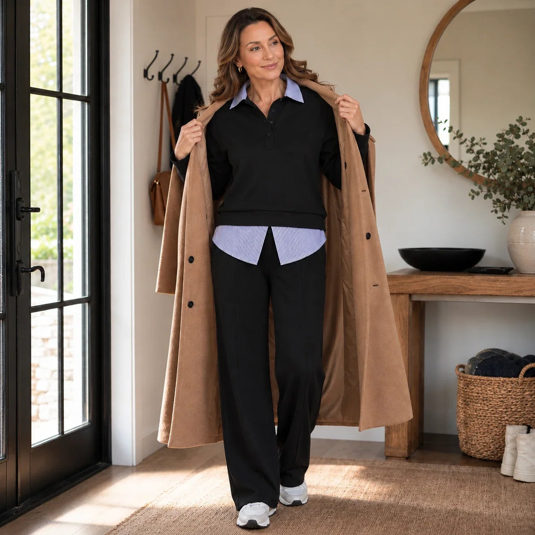 Layerelle – Layered Sweatshirt And Pants Set