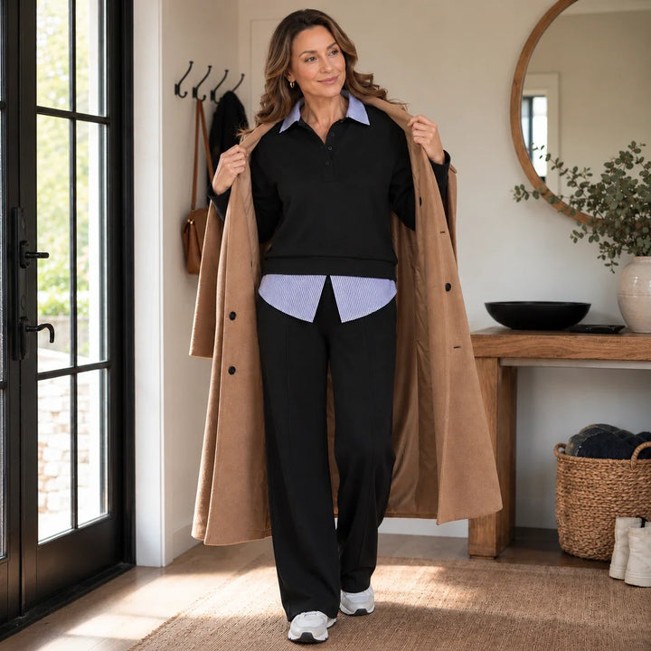 Layerelle – Layered Sweatshirt And Pants Set