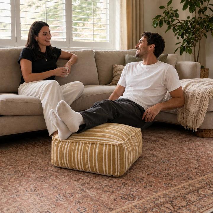 Nestwell – Fillable Fabric Storage Ottoman Cover