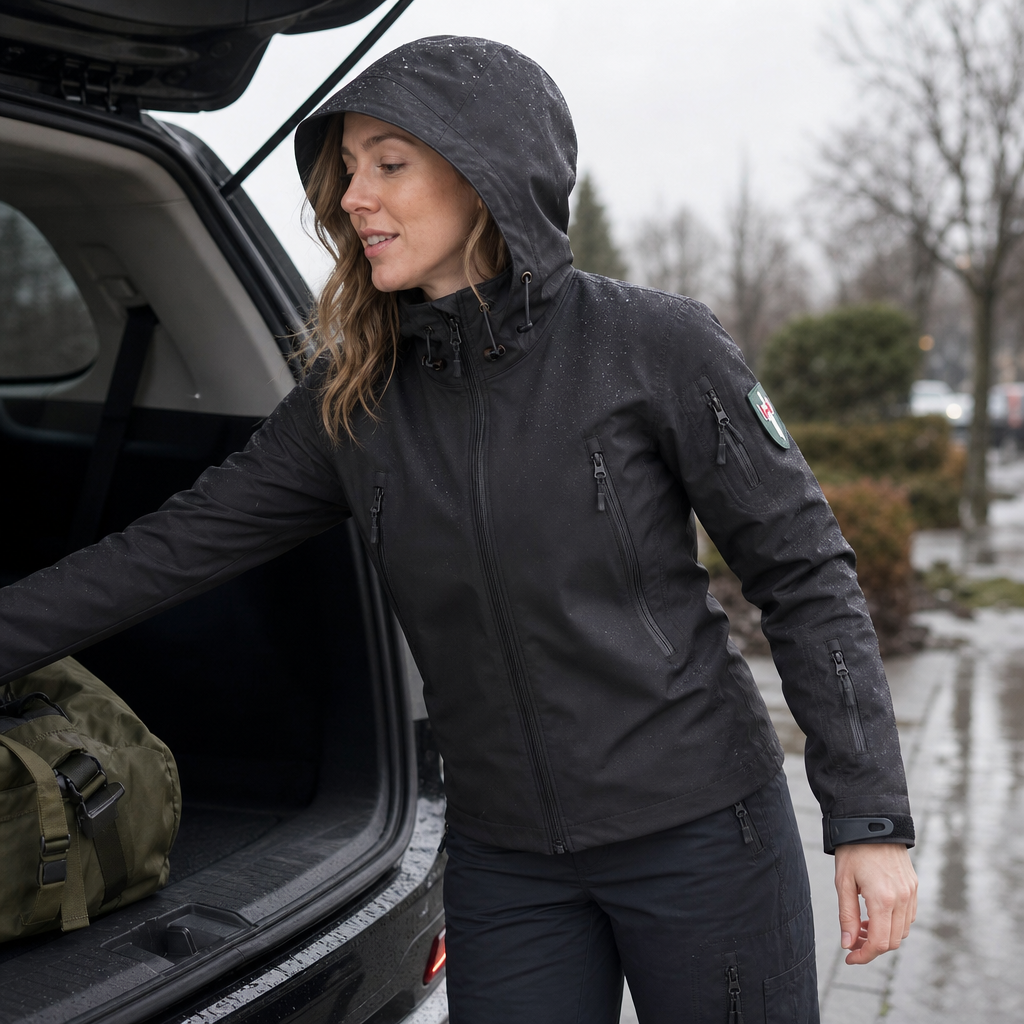Shieldfern – Softshell Fleece-Lined Hooded Jacket