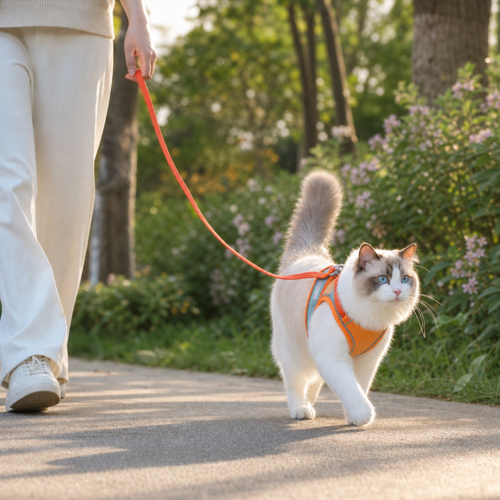 PurrPath – Reflective Step-In Cat Harness