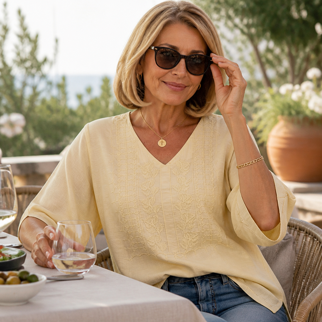 Wearbella – The Blouse That Looks Finished, Not Fussy