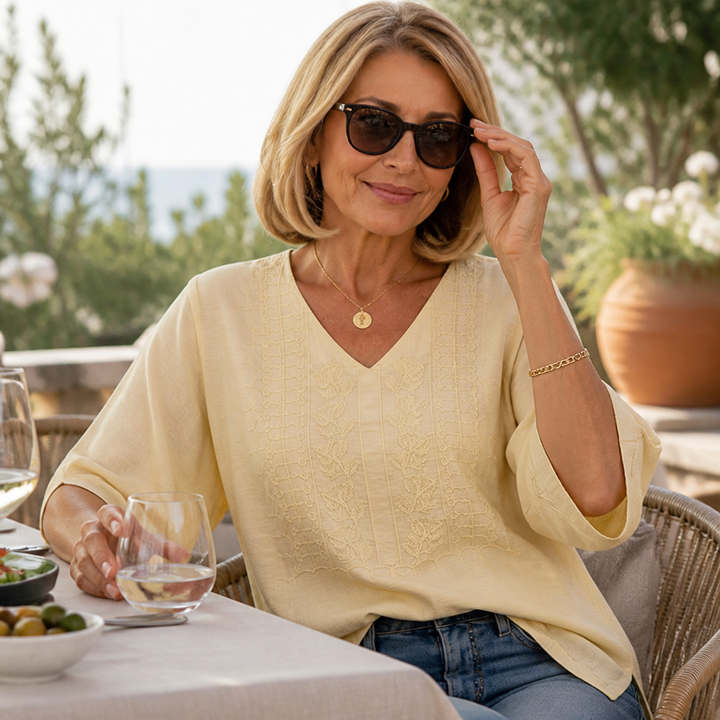 Wearbella – The Blouse That Looks Finished, Not Fussy