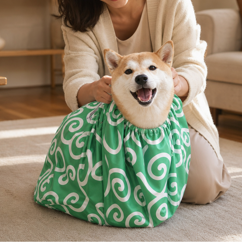 DryNest – Inflatable Pet Drying Bag