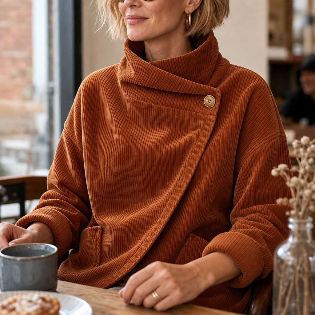 Vellara – Asymmetric Wrap Top