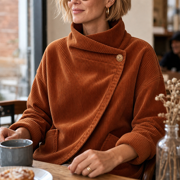 Vellara – Asymmetric Wrap Top