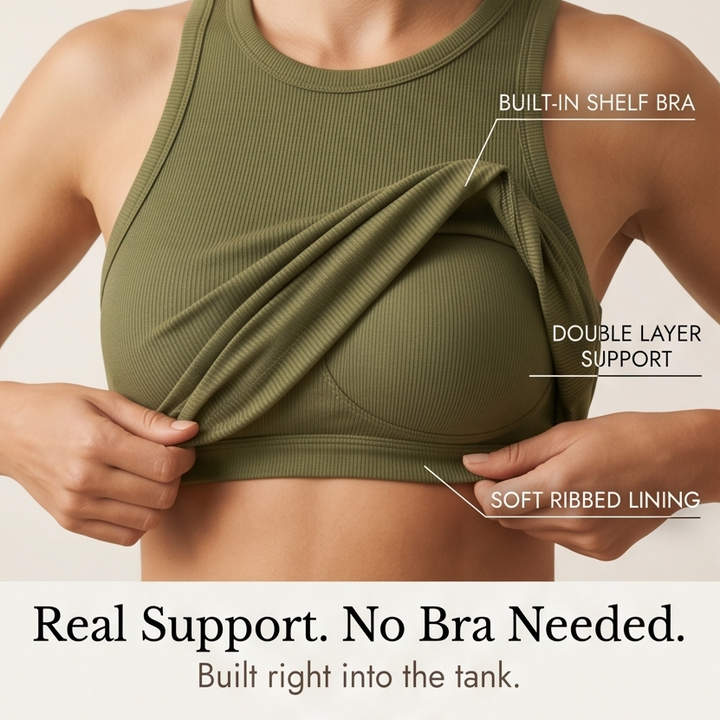 Liora™ - Built-In Bra Tank for Effortless Daily Wear