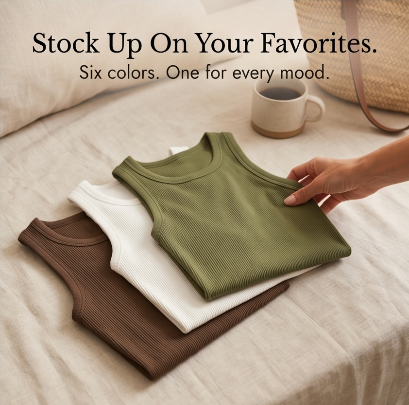 Liora™ - Built-In Bra Tank for Effortless Daily Wear