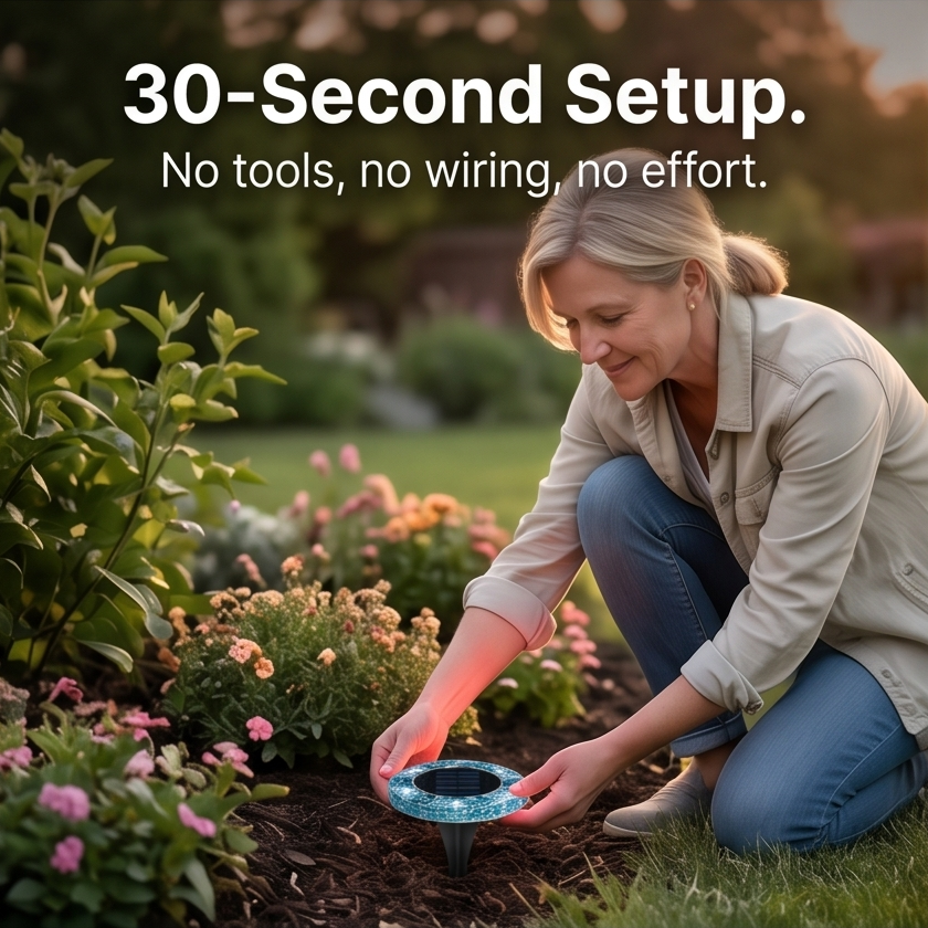 Glowmara™ – Decorative Mosaic Solar Path Lights