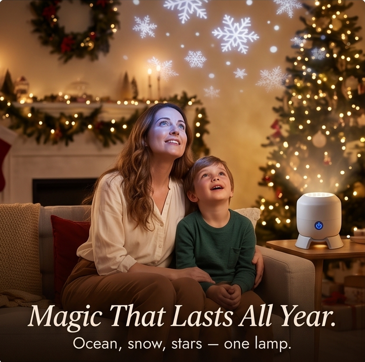 Lumora™ – Ocean & Holiday Ceiling Projector Lamp