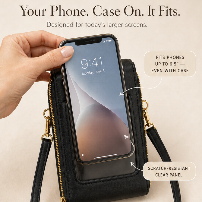 Lunavia™ – Touchscreen Crossbody Phone Bag