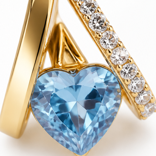 Lunavia™ – V-Frame Heart Earrings