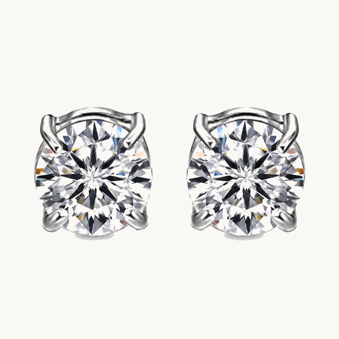 Luxora™ – Magnetic Diamond Stud Earrings No Piercing