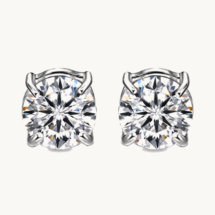 Luxora™ – Magnetic Diamond Stud Earrings No Piercing