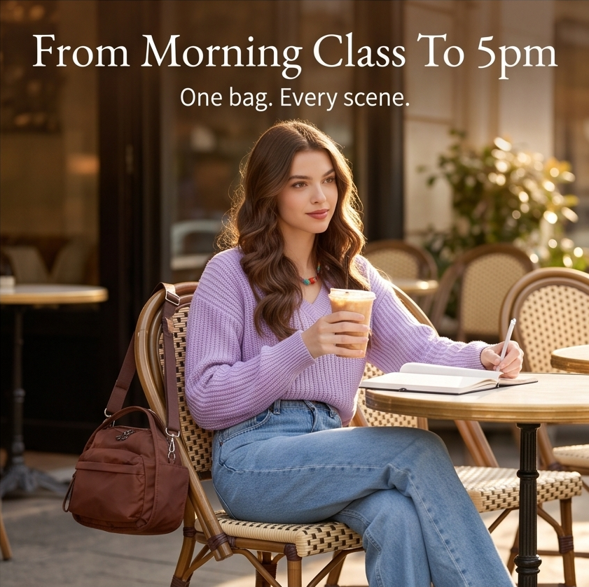 Lyona™ – Convertible Crossbody Bag for Everyday
