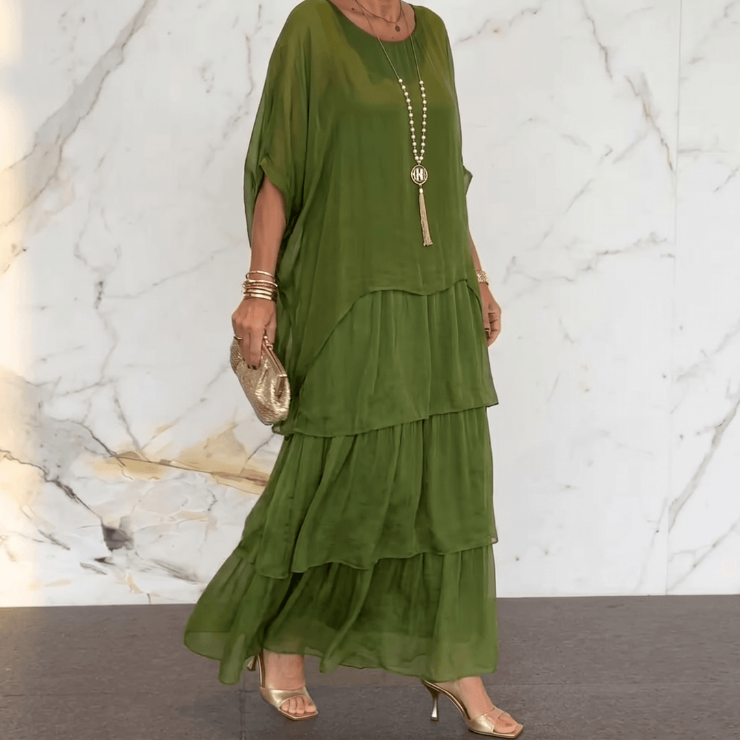 Marella™ – Elegant Tiered Dress for Events