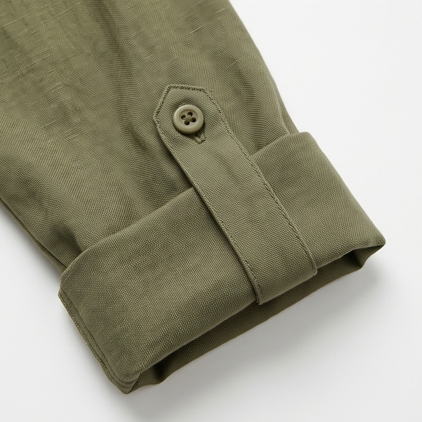 Marivelle™ – Effortless Maxi Shirt Dress with Pockets