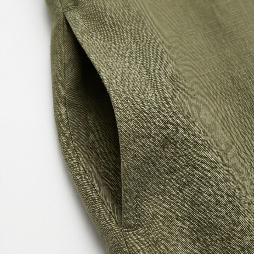 Marivelle™ – Effortless Maxi Shirt Dress with Pockets