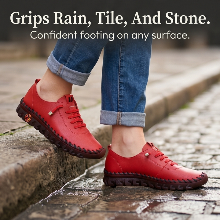 Marlowe™ - Hand-Stitched PU Loafers for All-Day Comfort