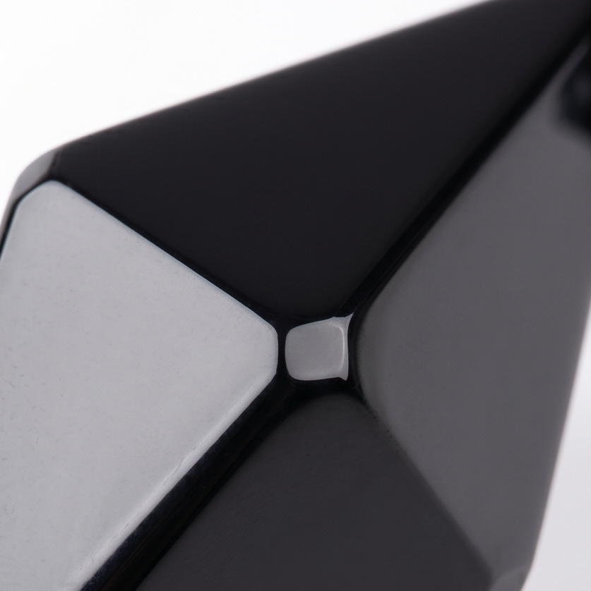 Noctera™ – Macramé-Wrapped Obsidian Pendant