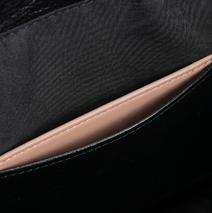 Noirvere™ — Slouchy Vegan Leather City Tote