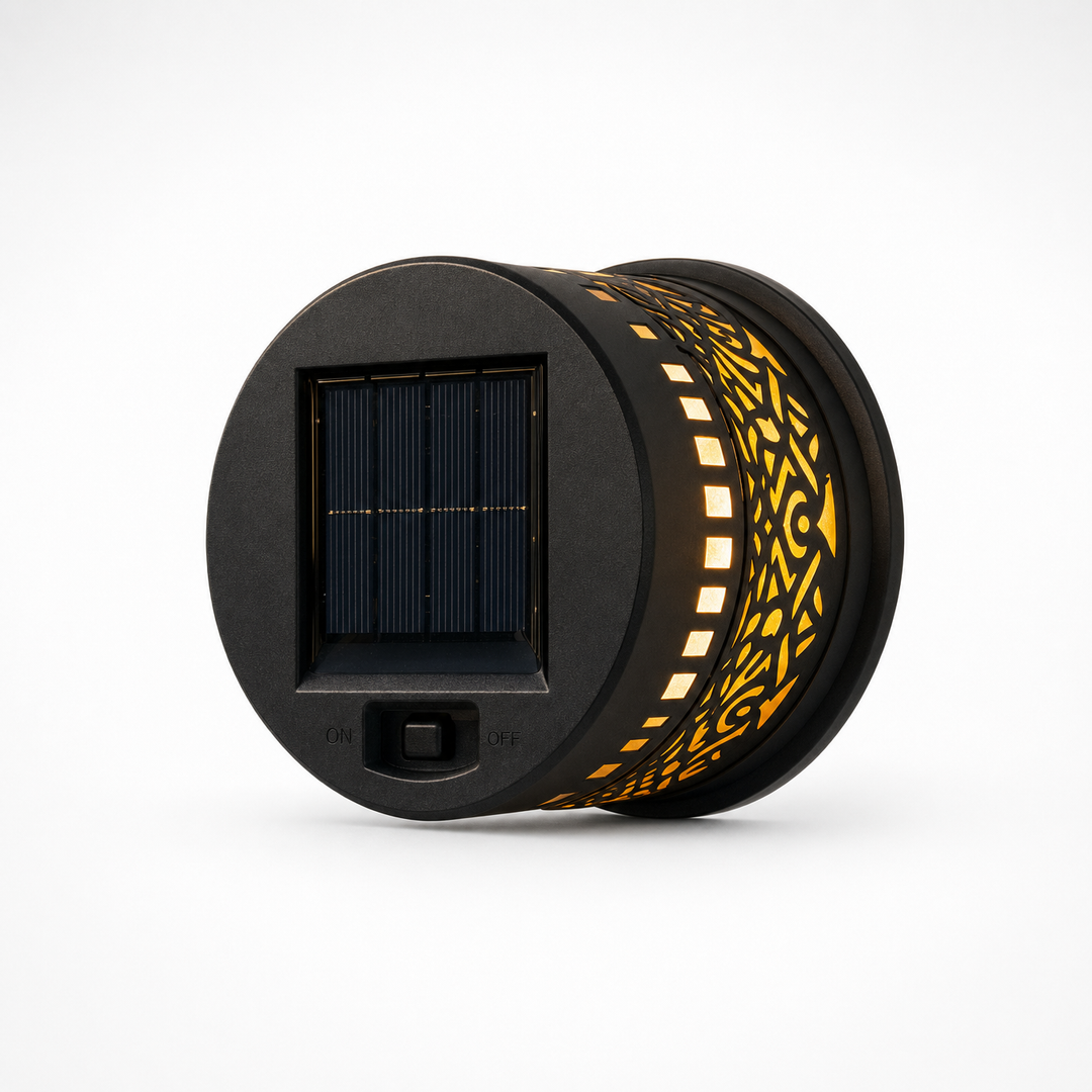 Lumara™ – Solar Mandala Wall Light Outdoor Garden Fence Projector