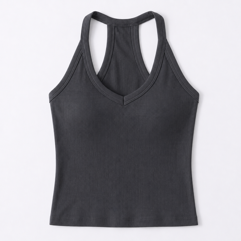 Lunella™ Ribbed V-Neck Tank