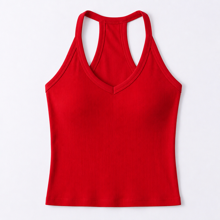 Lunella™ Ribbed V-Neck Tank