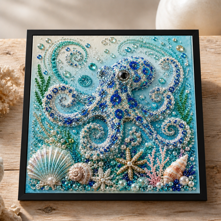 Pearlume – Jellyfish 3D Pearl Mosaic Art Kit