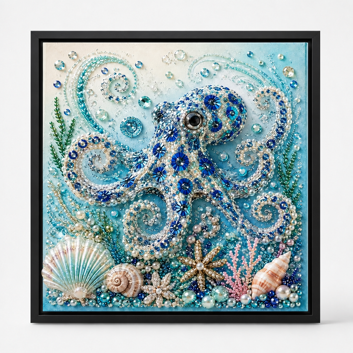 Pearlume – Jellyfish 3D Pearl Mosaic Art Kit