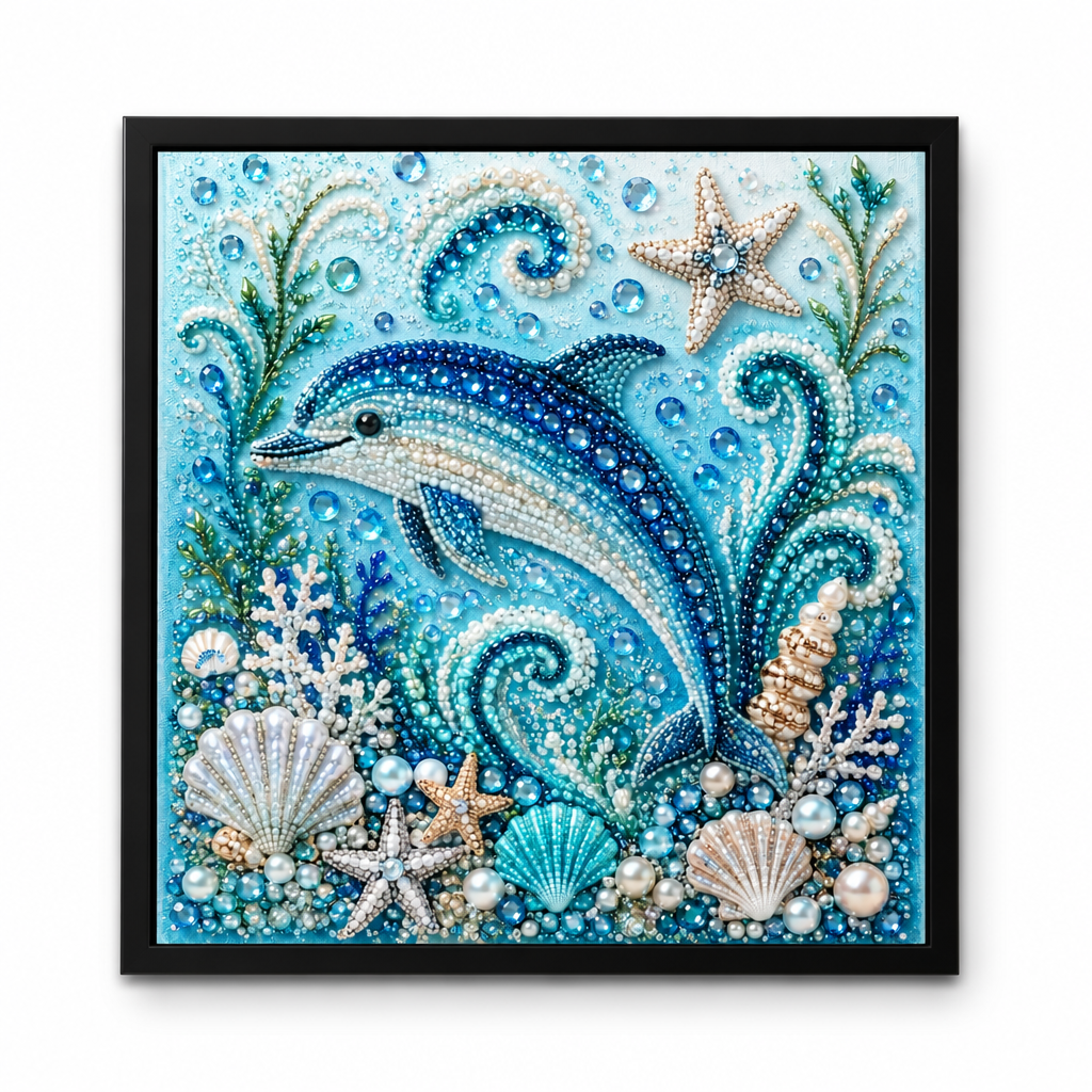 Pearlume – Jellyfish 3D Pearl Mosaic Art Kit