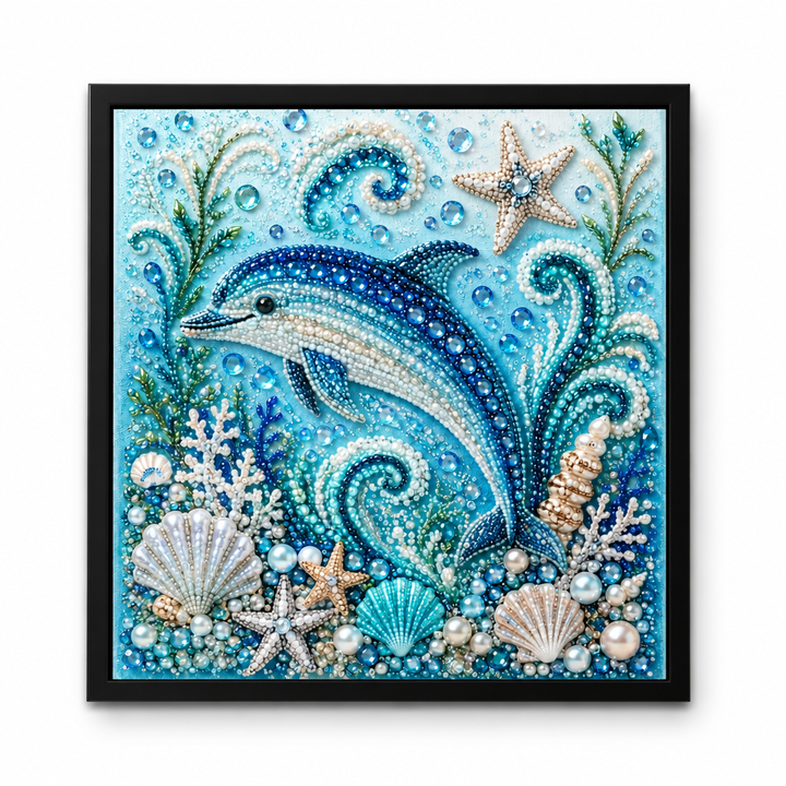 Pearlume – Jellyfish 3D Pearl Mosaic Art Kit