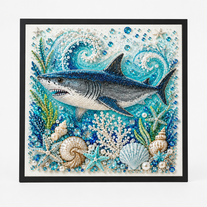 Pearlume – Jellyfish 3D Pearl Mosaic Art Kit